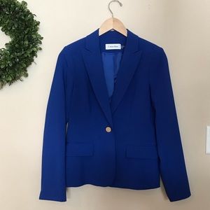Blue Calvin Klein Blazer